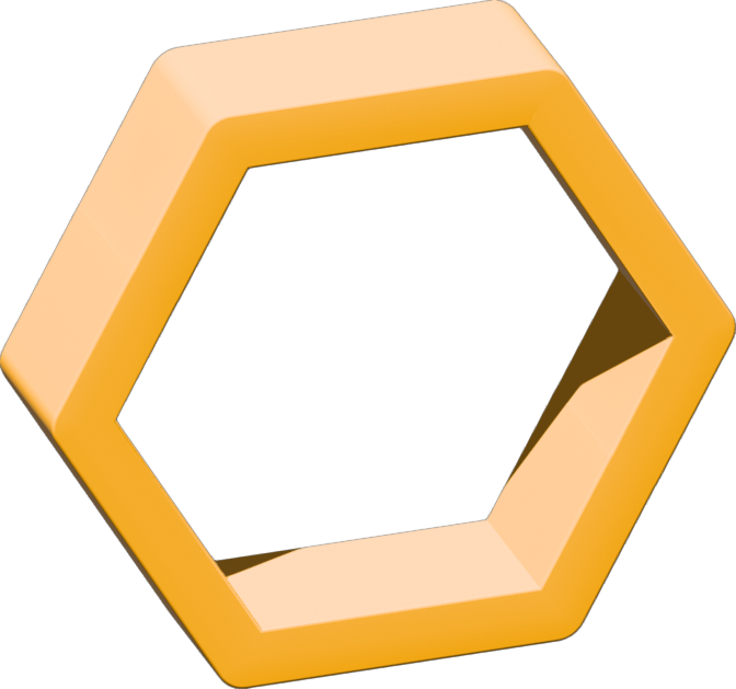 Hexa decoration