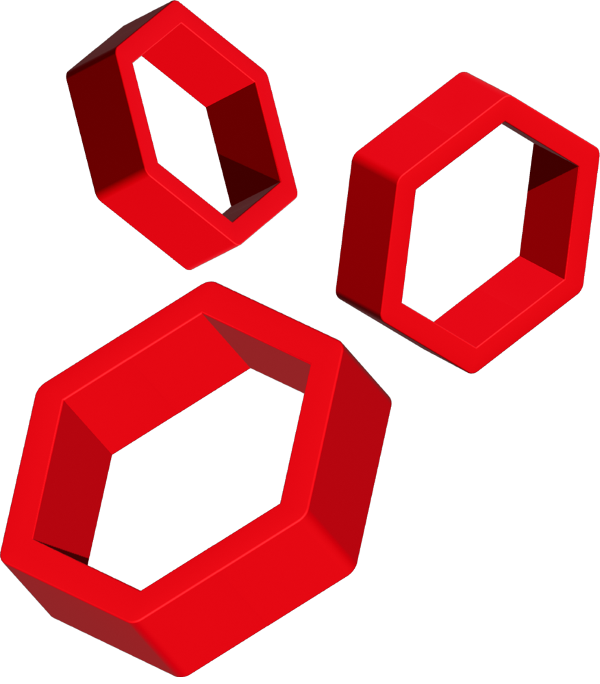 Hexa decoration