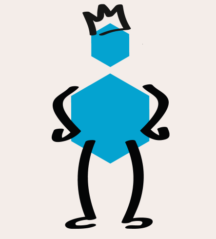 Piktogramm blue